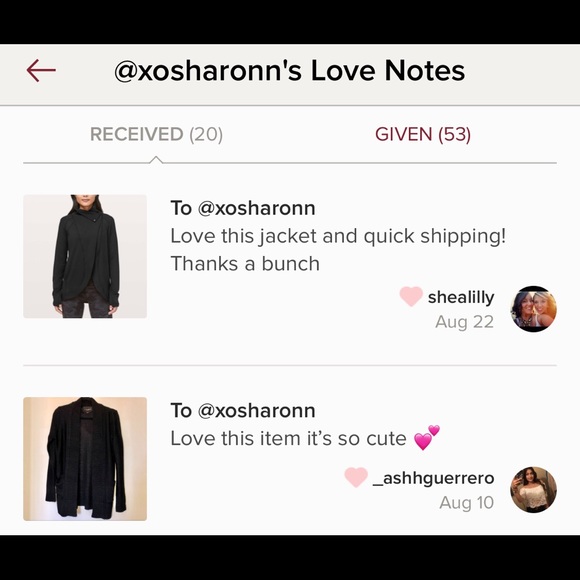 ✨💕💕LOVE NOTES💕💕✨ - Picture 6 of 8